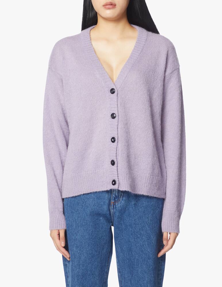 rinascente Amish Supplies Mohair blend cropped cardigan