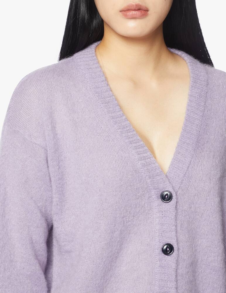 rinascente Amish Supplies Mohair blend cropped cardigan