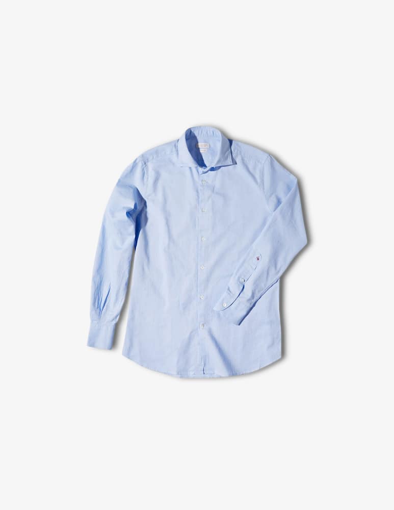 Slowear Glanshirt Camicia slim fit in cotone Oxford - immagine 3 Slowear Glanshirt Camicia slim fit in cotone Oxford - immagine 3