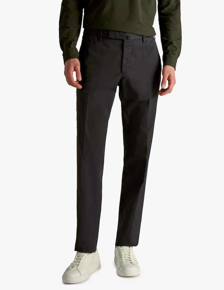 Slowear INCOTEX - Slim fit trousers in certified Royal Batavia - picture 1 Slowear INCOTEX - Slim fit trousers in certified Royal Batavia - picture 1