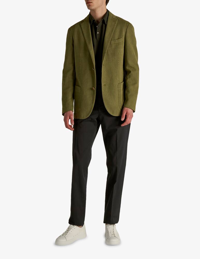 rinascente Slowear Slim-fit certified Royal Batavia cotton trousers Incotex