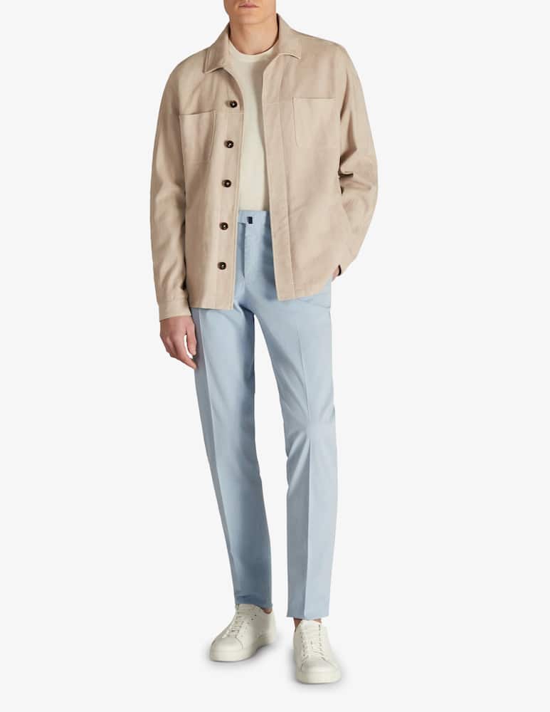 rinascente Slowear Zanone Girocollo slim fit in cotone crêpe certificato