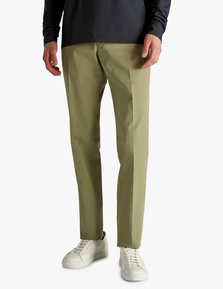 rinascente Slowear Slim-fit certified Royal Batavia cotton trousers Incotex