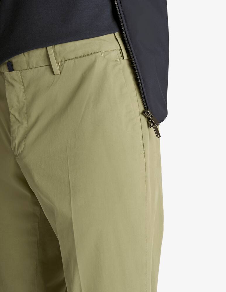 rinascente Slowear Slim-fit certified Royal Batavia cotton trousers Incotex