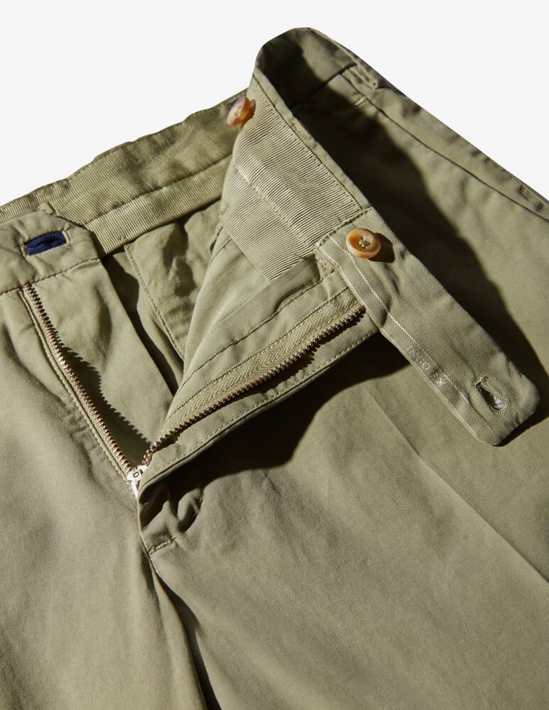 rinascente Slowear Slim-fit certified Royal Batavia cotton trousers Incotex