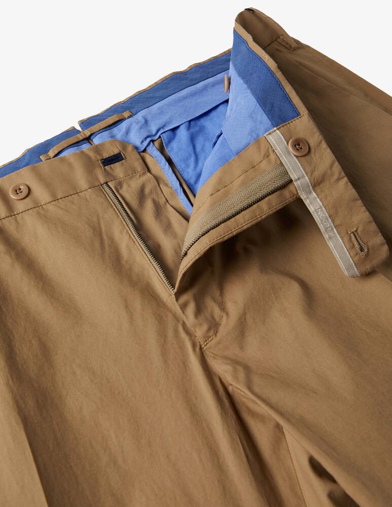 rinascente Slowear Incotex Pantalone slim fit in summer popeline certificato 