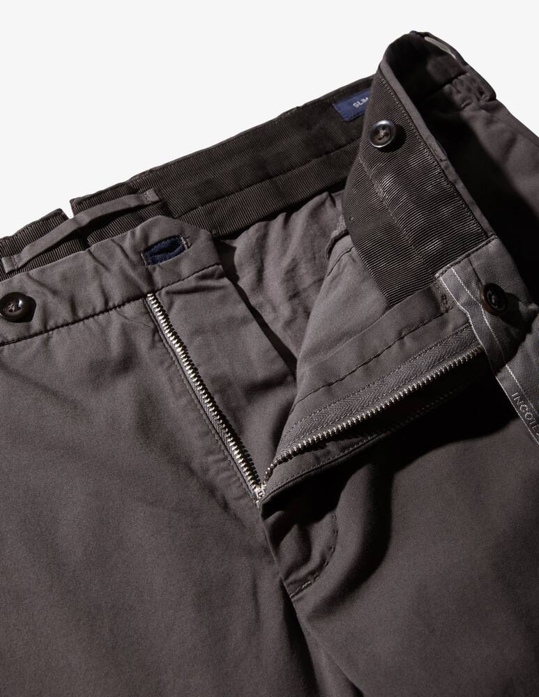 rinascente Slowear Slim-fit certified Royal Batavia cotton trousers Incotex