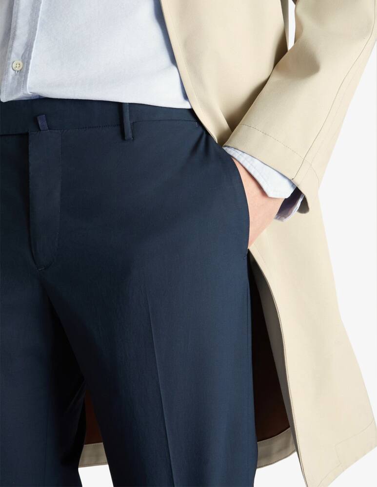rinascente Slowear Incotex Pantalone slim fit in summer popeline certificato