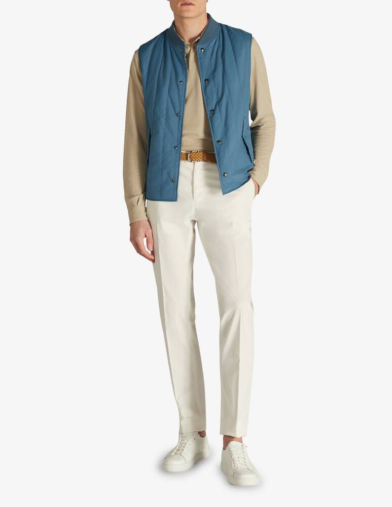 Slowear INCOTEX -  Pantalone slim fit in cotone certificato Royal Batavia - immagine 7