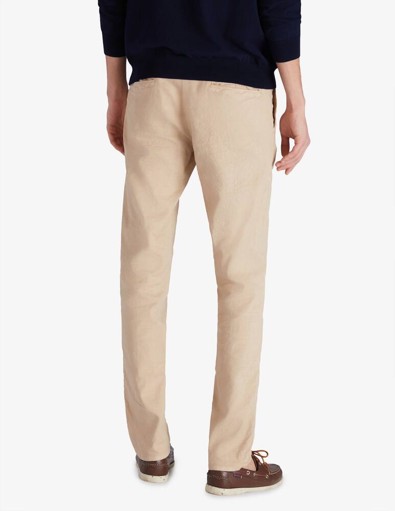 Slowear INCOTEX - Pantalone slim fit in cotone lino stretch - immagine 2 Slowear INCOTEX - Pantalone slim fit in cotone lino stretch - immagine 2