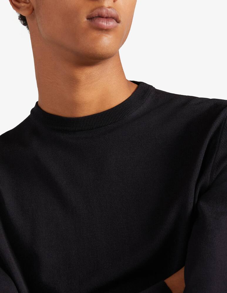 rinascente Slowear Maglia girocollo dalla vestibilità slim in Flexwool certificato