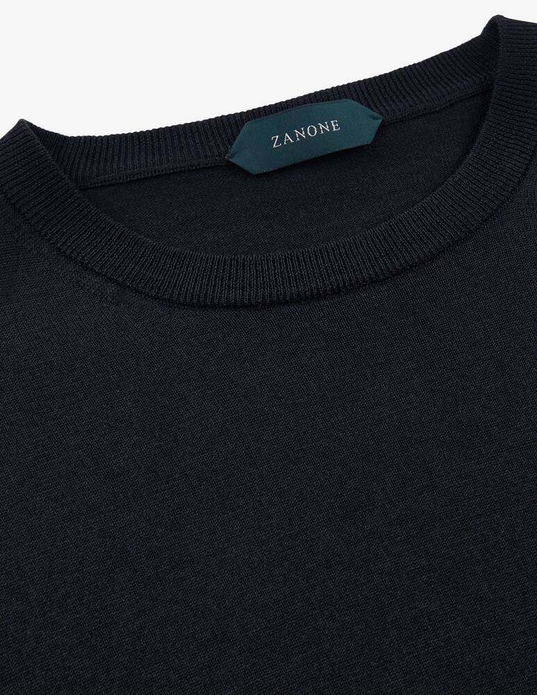 Slowear Slim-fit crew-neck sweater in certified Flexwool - picture 6 Slowear Slim-fit crew-neck sweater in certified Flexwool - picture 6