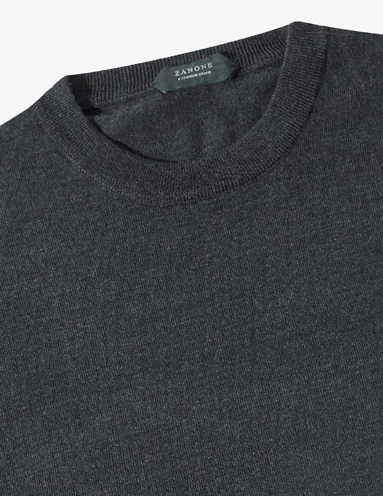 Slowear Slim-fit crew-neck sweater in certified Flexwool - picture 6 Slowear Slim-fit crew-neck sweater in certified Flexwool - picture 6