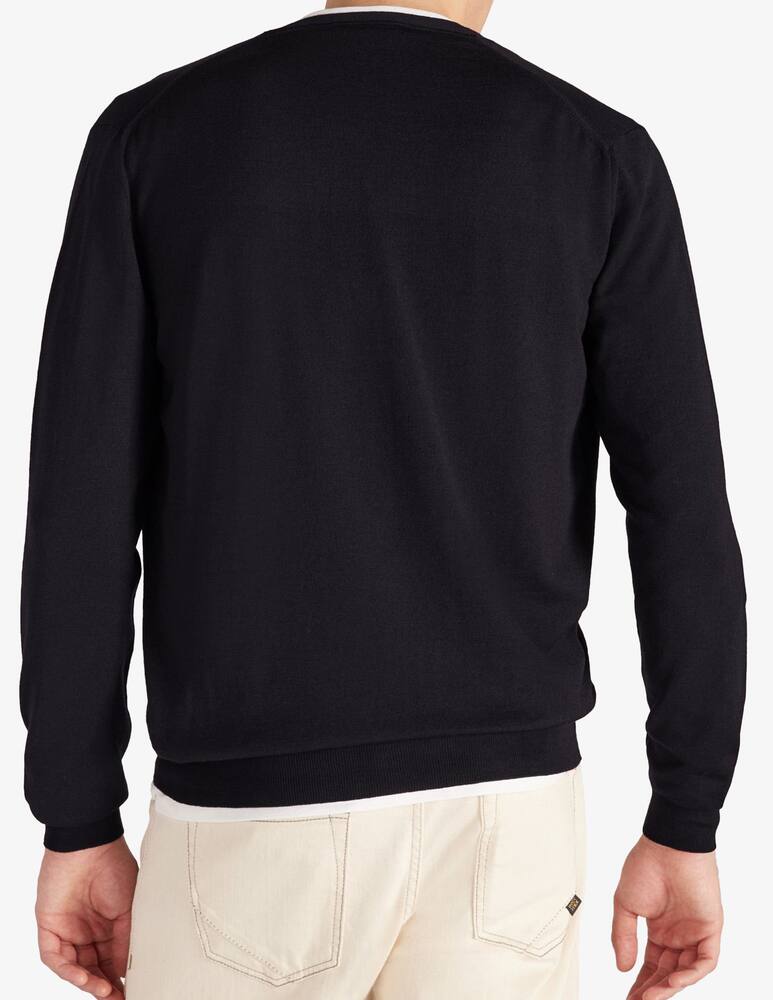 rinascente Slowear Slim-fit cardigan in certified Flexwool