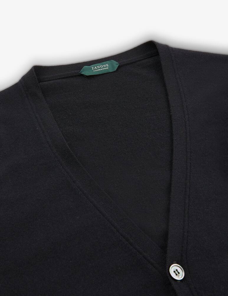 rinascente Slowear Slim-fit cardigan in certified Flexwool