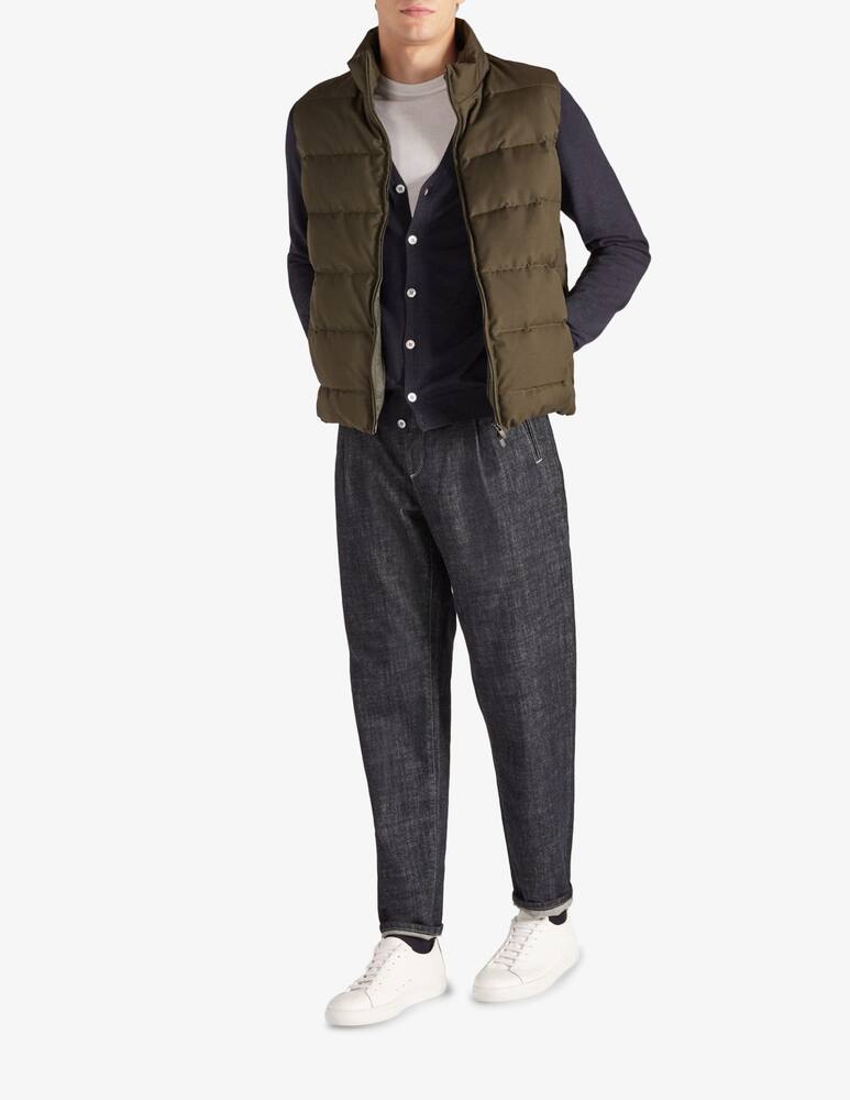 rinascente Slowear Slim-fit cardigan in certified Flexwool