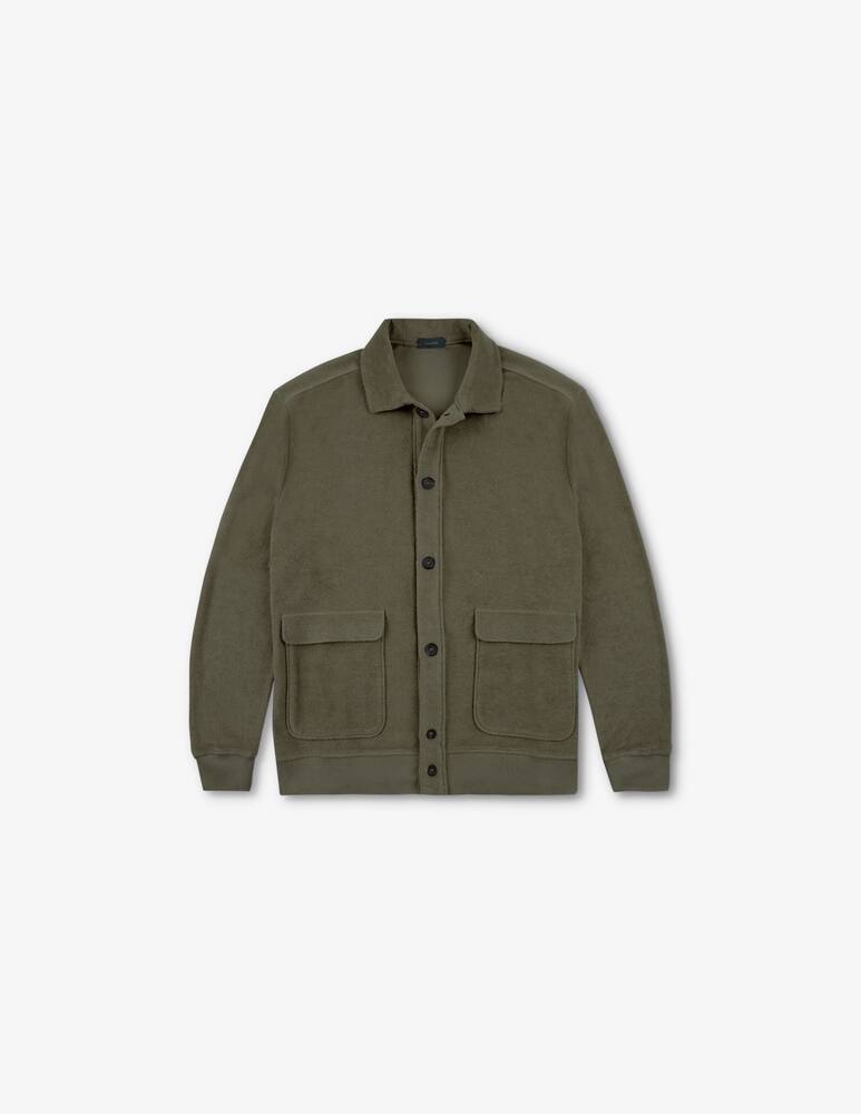 rinascente Slowear Zanone Regular-fit cardigan in terry jersey