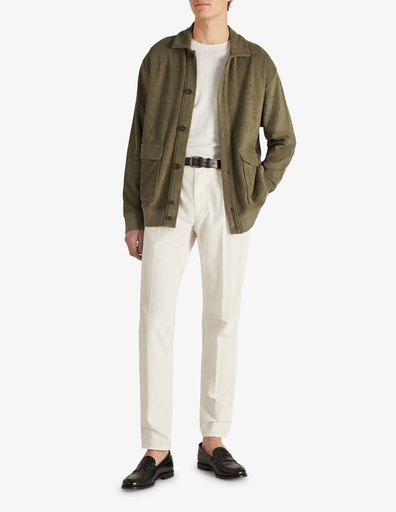 rinascente Slowear Zanone Regular-fit cardigan in terry jersey