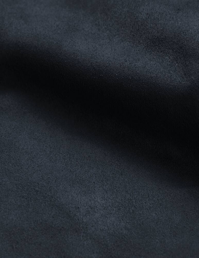 rinascente Slowear Montedoro Overshirt in pelle suede