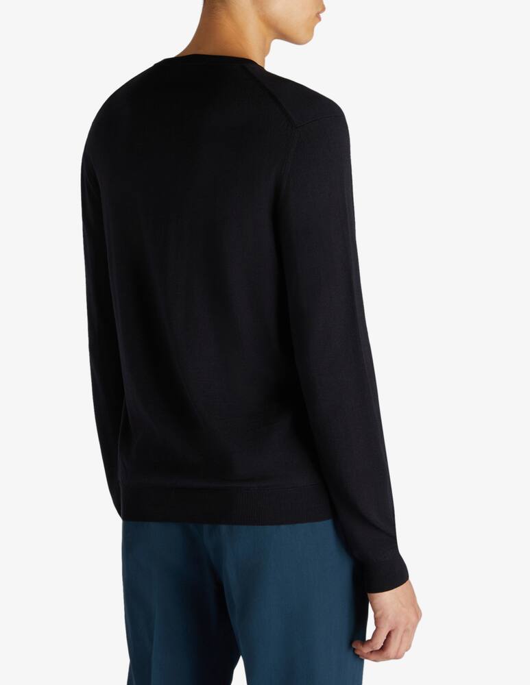 rinascente Slowear ZANONE - V neck sweather in certified flexwool