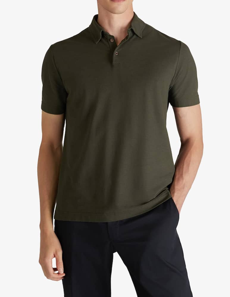 Slowear Slim-fit organic IceCotton polo shirt - picture 5 Slowear Slim-fit organic IceCotton polo shirt - picture 5