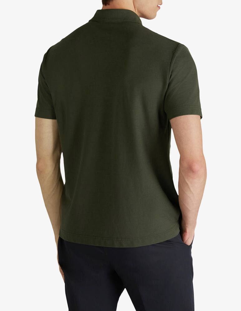 rinascente Slowear Zanone Polo slim fit in IceCotton organico