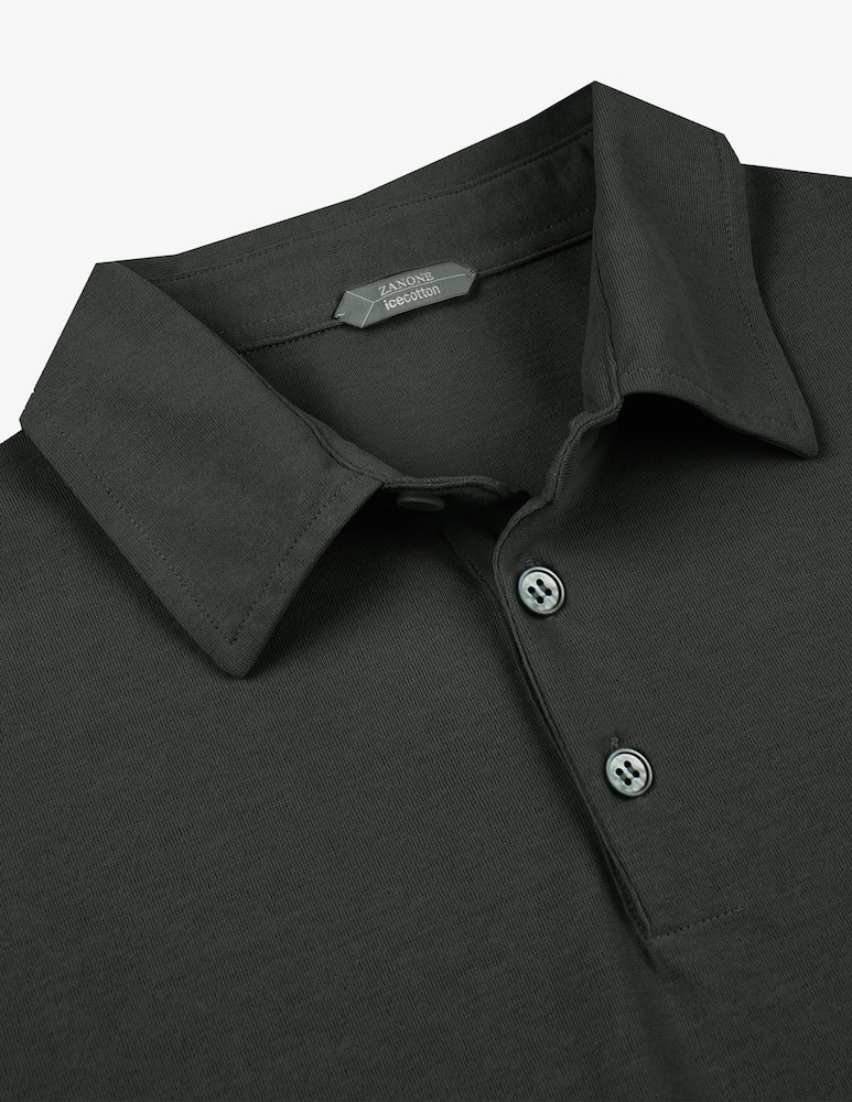 Slowear Slim-fit organic IceCotton polo shirt - picture 2 Slowear Slim-fit organic IceCotton polo shirt - picture 2