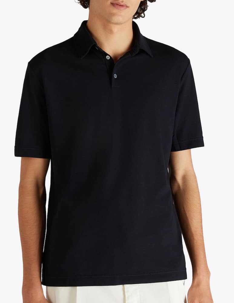 Slowear Ice cotton polo shirt - picture 1 Slowear Ice cotton polo shirt - picture 1