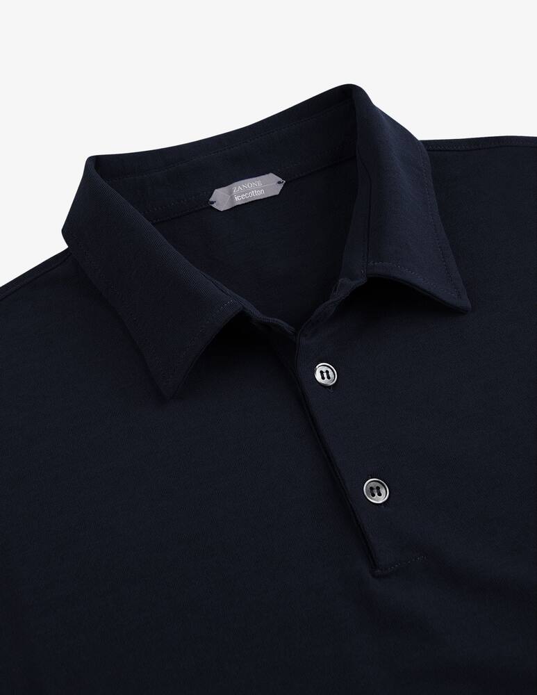 Slowear Ice cotton polo shirt - picture 5 Slowear Ice cotton polo shirt - picture 5