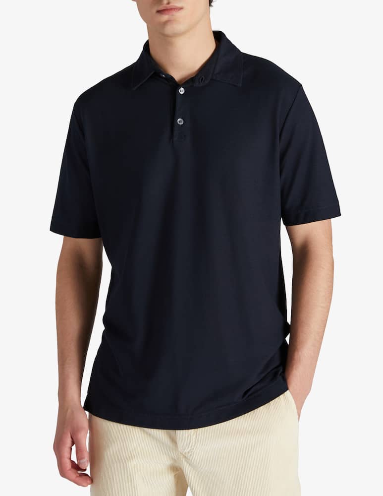 Slowear ZANONE - Polo slim fit in IceCotton organico - immagine 1 Slowear ZANONE - Polo slim fit in IceCotton organico - immagine 1
