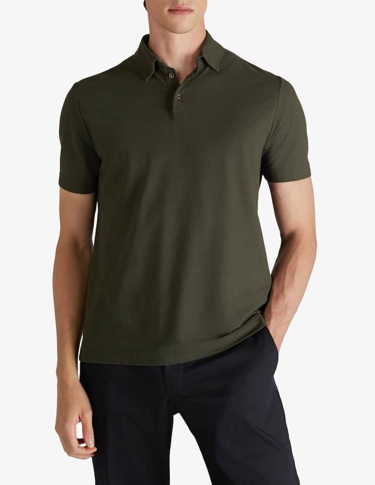 Slowear ZANONE - Polo slim fit in IceCotton organico - immagine 1 Slowear ZANONE - Polo slim fit in IceCotton organico - immagine 1