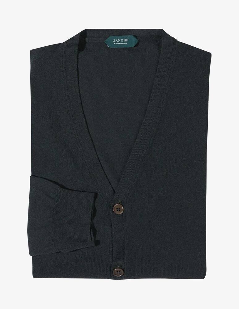 rinascente Slowear Slim-fit cardigan in certified Flexwool