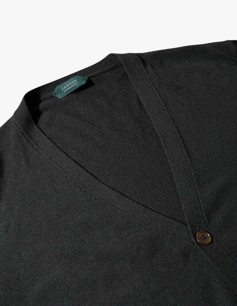 rinascente Slowear Slim-fit cardigan in certified Flexwool