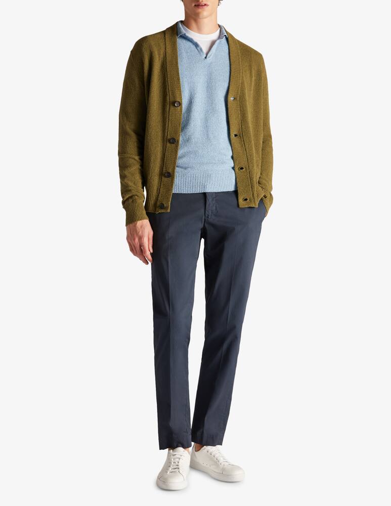 rinascente Slowear Zanone Cardigan regular fit in cotone effetto bouclé 