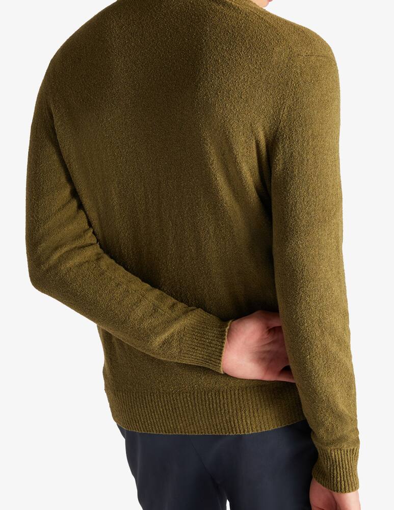 rinascente Slowear Zanone Cardigan regular fit in cotone effetto bouclé 