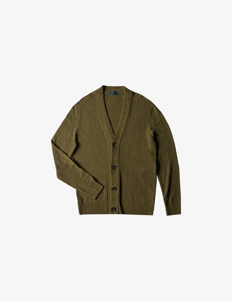 rinascente Slowear Zanone Cardigan regular fit in cotone effetto bouclé 