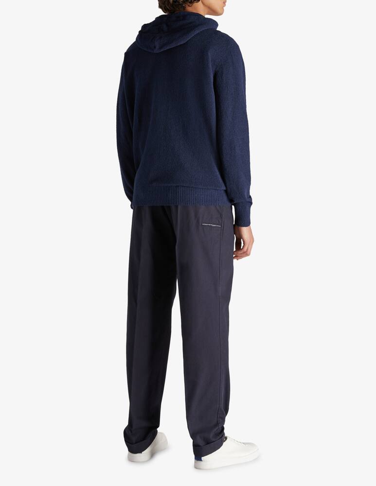 rinascente Slowear ZANONE - Felpa con cappuccio regular fit in spugna di cotone