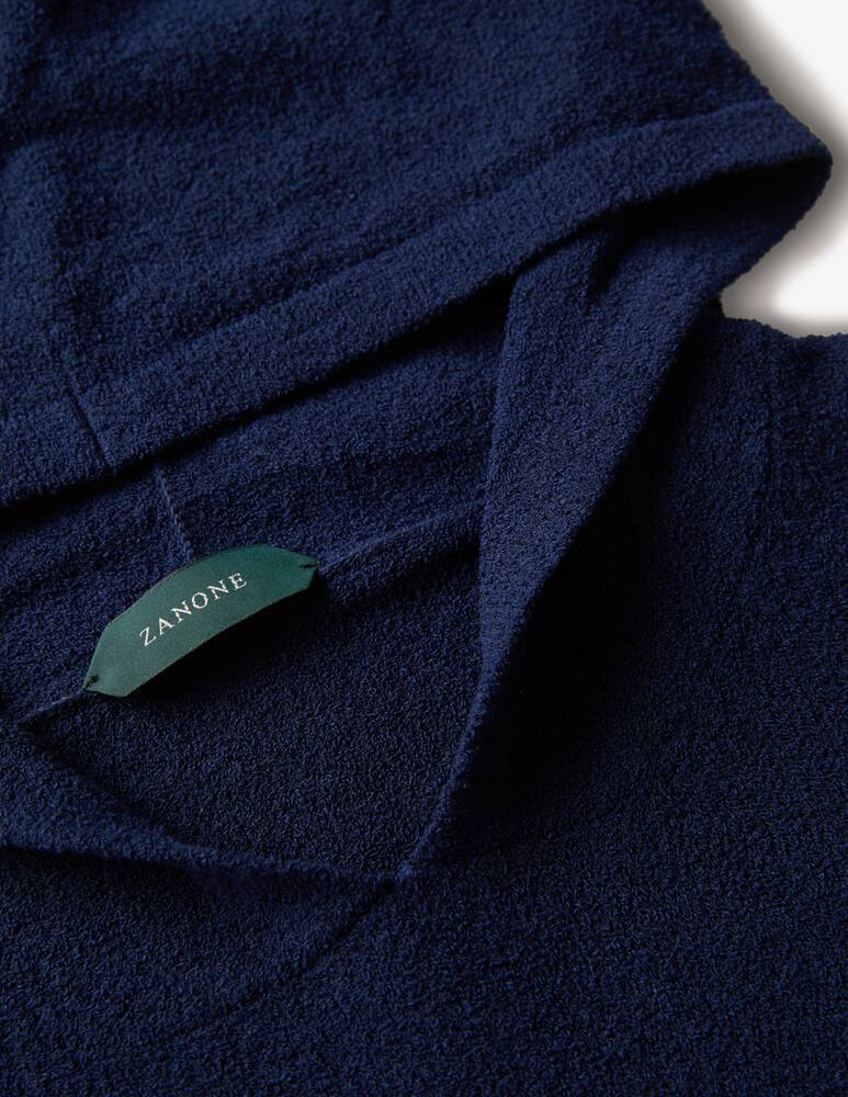 rinascente Slowear ZANONE - Felpa con cappuccio regular fit in spugna di cotone