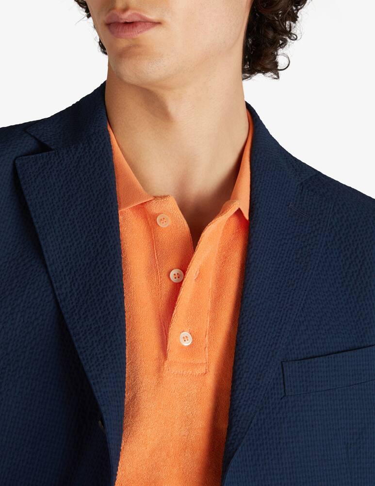 rinascente Slowear Zanone Polo regular fit in jersey di spugna 