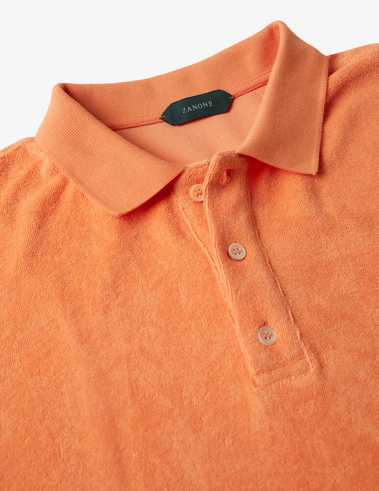 rinascente Slowear Zanone Polo regular fit in jersey di spugna 