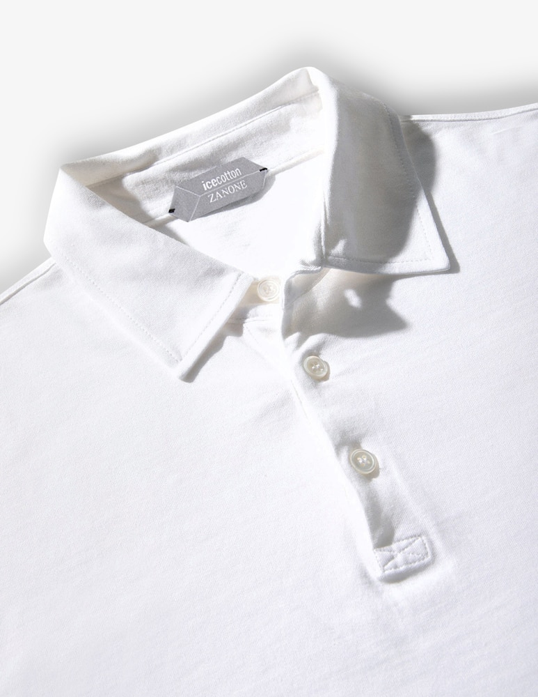 Slowear Slim-fit organic IceCotton polo shirt - picture 5 Slowear Slim-fit organic IceCotton polo shirt - picture 5