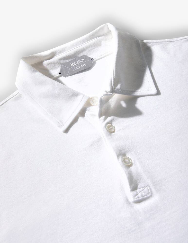 rinascente Slowear Zanone Polo slim fit in IceCotton organico