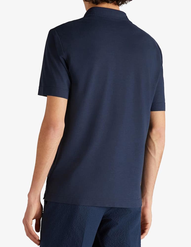 Slowear Ice cotton polo shirt - picture 3 Slowear Ice cotton polo shirt - picture 3