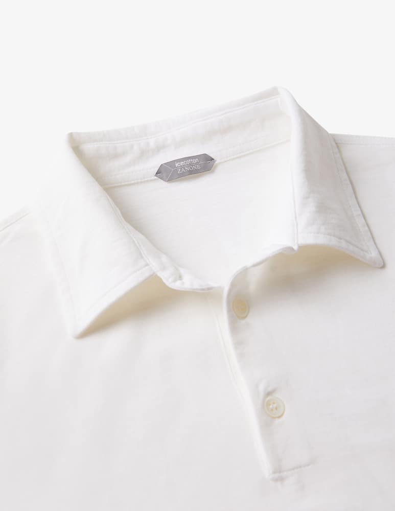 Slowear Slim-fit organic IceCotton polo shirt - picture 5 Slowear Slim-fit organic IceCotton polo shirt - picture 5