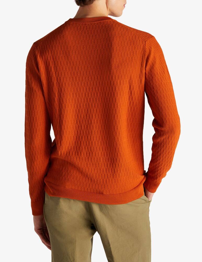 rinascente Slowear Zanone Slim fit crewneck in certified crêpe cotton 