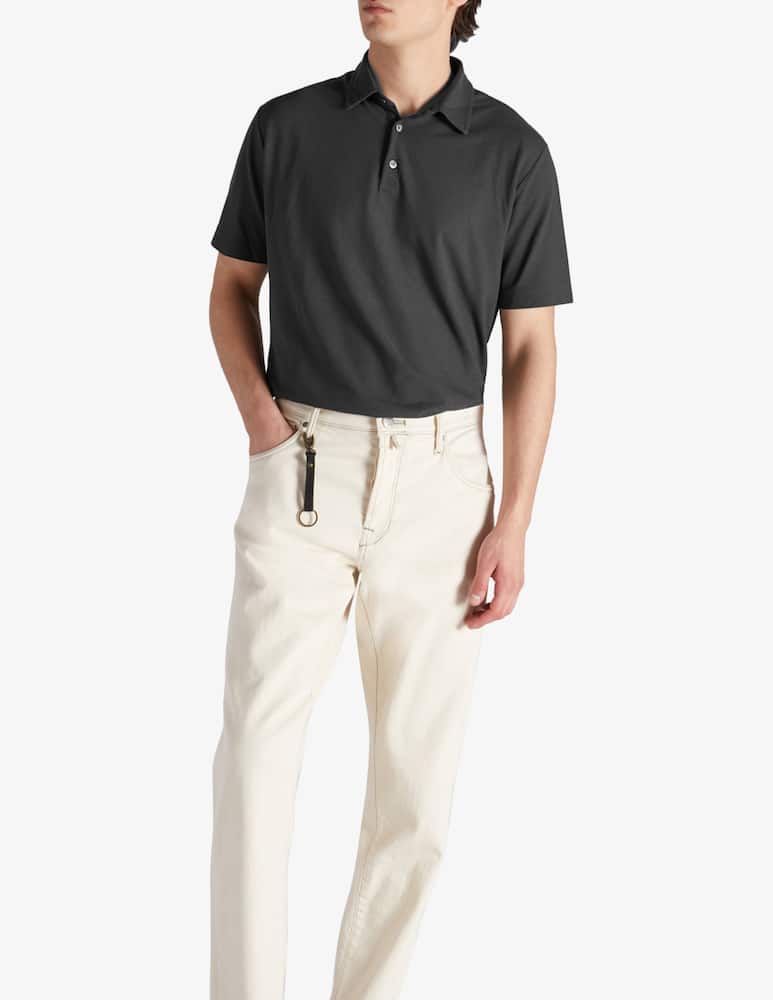 Slowear Slim-fit organic IceCotton polo shirt - picture 1 Slowear Slim-fit organic IceCotton polo shirt - picture 1
