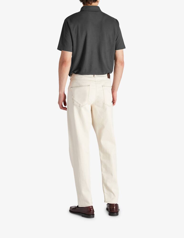 rinascente Slowear Zanone Polo slim fit in IceCotton organico