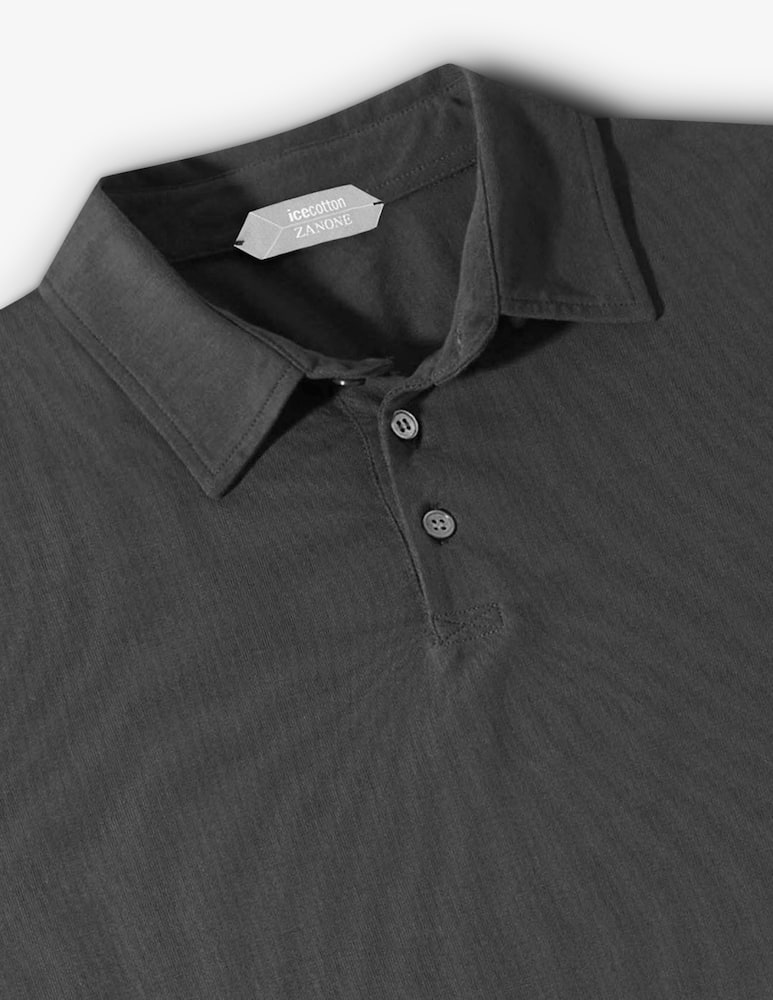 Slowear Slim-fit organic IceCotton polo shirt - picture 4 Slowear Slim-fit organic IceCotton polo shirt - picture 4