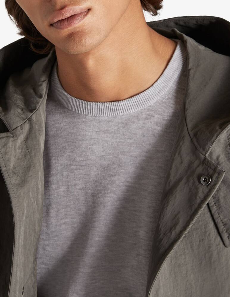 rinascente Slowear Zanone Girocollo slim fit in cotone crêpe certificato