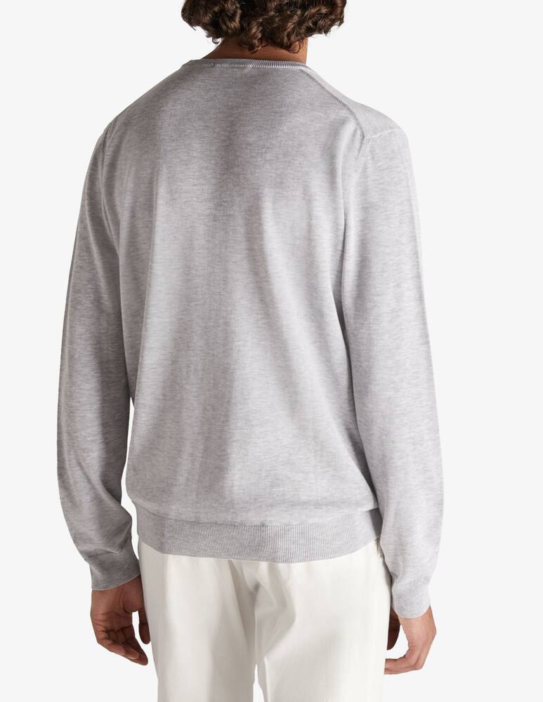 rinascente Slowear Zanone Girocollo slim fit in cotone crêpe certificato